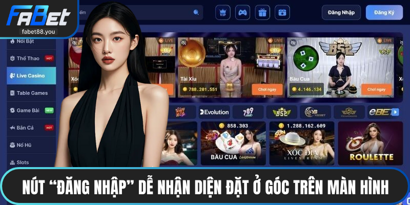 Đăng Nhập FABET Rất Nhanh Chóng, Bảo Mật Và Thuận Tiện
